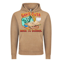 Vintage Coffee game over back to school Vintage Hoodie - texasbilliewilder