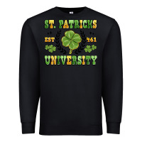 Black st. patricks university Premium Sweatshirt - MaliasSmallBusiness