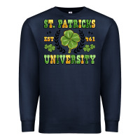 Navy st. patricks university Premium Sweatshirt - MaliasSmallBusiness