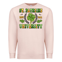 Pale Pink st. patricks university Premium Sweatshirt - MaliasSmallBusiness