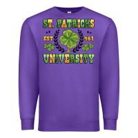 Purple st. patricks university Premium Sweatshirt - MaliasSmallBusiness