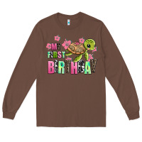 Chestnut mu first birthday Long Sleeve Tee - AdoDesignShop