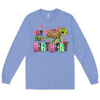 Colony Blue mu first birthday Long Sleeve Tee - AdoDesignShop