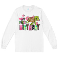White mu first birthday Long Sleeve Tee - AdoDesignShop
