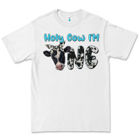 White holy cow i'm one Premium Tee - BarkalooDesign