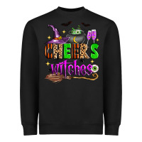 Black Cheers witches Heavyweight Sweatshirt - Zillion Design Studio