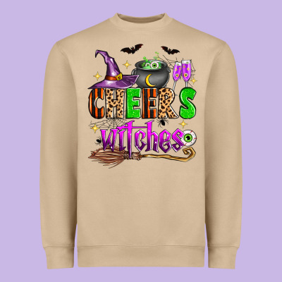 Cheers Witches Heavyweight Sweatshirt Designed By Zillion Design Studio