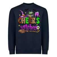 Navy Cheers witches Heavyweight Sweatshirt - Zillion Design Studio