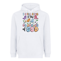 White i will sing of the goodness of god Heavyweight Hoodie - MaliasSmallBusiness