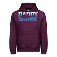 Mauve Wine Daddy Shark Urban Hoodie - Bettercallsaul