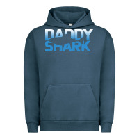 Pigment Midnight Navy Daddy Shark Urban Hoodie - Bettercallsaul