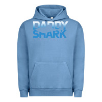 Pigment Pebble Blue Daddy Shark Urban Hoodie - Bettercallsaul