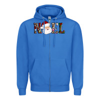 True Royal noel santa Zipper Hoodie - AdoDesignShop