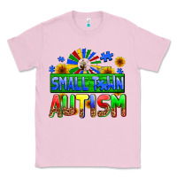 Bubblegum Pink small town autism Classic Tee - AdoDesignShop