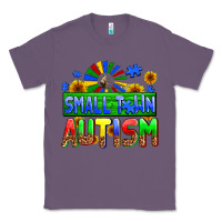 Lavender small town autism Classic Tee - AdoDesignShop