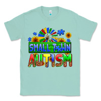 Seafoam small town autism Classic Tee - AdoDesignShop