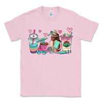 Bubblegum Pink nurse  coffee cup Classic Tee - AdoDesignShop
