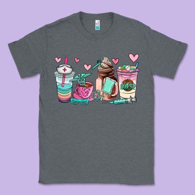 Nurse  Coffee Cup Classic Tee Designed By Adodesignshop