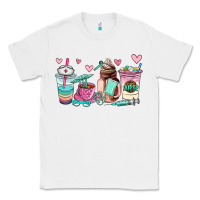 White nurse  coffee cup Classic Tee - AdoDesignShop