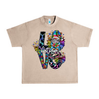 French Oak love autism Urban Heavy Tee - SublimationCraftShop