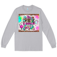 Moon Dust this nurse is guided by jesus Long Sleeve Tee - JahusDesignShop