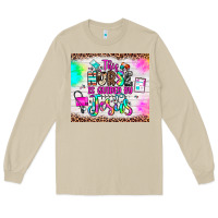 Mushroom this nurse is guided by jesus Long Sleeve Tee - JahusDesignShop