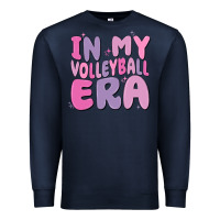 Navy in my volleyball era Premium Sweatshirt - MaliasSmallBusiness