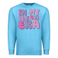 Ocean Blue in my volleyball era Premium Sweatshirt - MaliasSmallBusiness