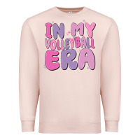 Pale Pink in my volleyball era Premium Sweatshirt - MaliasSmallBusiness