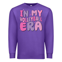 Purple in my volleyball era Premium Sweatshirt - MaliasSmallBusiness