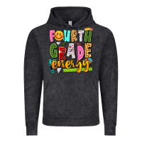 Vintage Black fourth grade energy Vintage Hoodie - texasbilliewilder