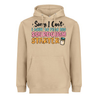 Mushroom sorry i can t i have to feed my sourdough starter Heavyweight Hoodie - MaliasSmallBusiness