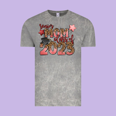 Senior Mom Class Of 2023 Vintage Tee Designed By Zillion Design Studio