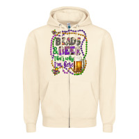 Sandshell beads & beer that's why i'm here Zipper Hoodie - Artiststas