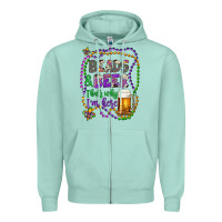 Seafoam beads & beer that's why i'm here Zipper Hoodie - Artiststas