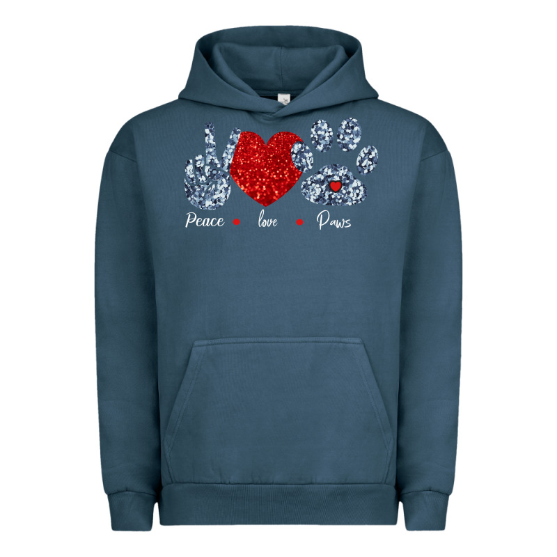 Peace Love Paws Urban Hoodie by Bettercallsaul | Teevron
