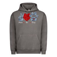 Pigment Tornado Peace Love Paws Urban Hoodie - Bettercallsaul