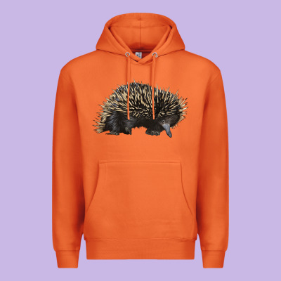 Short Beaked Echidna Premium Hoodie Designed By Lillyallendesigns