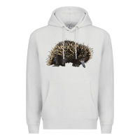 Dove Grey short beaked echidna Premium Hoodie - LillyAllenDesigns