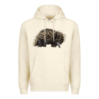 Sandshell short beaked echidna Premium Hoodie - LillyAllenDesigns