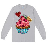 Moon Dust valentines day cupcake Long Sleeve Tee - AdoDesignShop