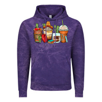 Cloud Purple spanish teacher coffee cups Vintage Hoodie - Zillion Design Studio