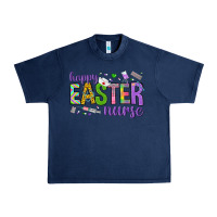 Navy happy easter nurse Urban Heavy Tee - Neo Western