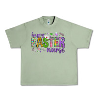 Oil Green happy easter nurse Urban Heavy Tee - Neo Western