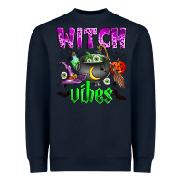Navy witch vibes Heavyweight Sweatshirt - Zillion Design Studio