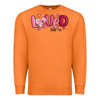 Carrot valentine's day loved john 3 16 Premium Sweatshirt - MaliasSmallBusiness