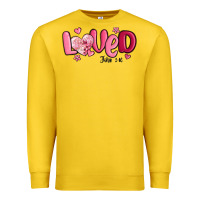 Lemon valentine's day loved john 3 16 Premium Sweatshirt - MaliasSmallBusiness