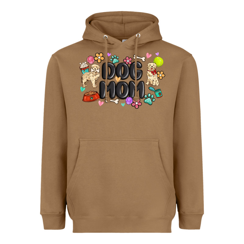 Dog Mom Heavyweight Hoodie by MaliasSmallBusiness | Teevron