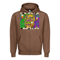 Chestnut beads & beer that's why i'm here Zipper Hoodie - Artiststas