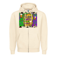 Sandshell beads & beer that's why i'm here Zipper Hoodie - Artiststas